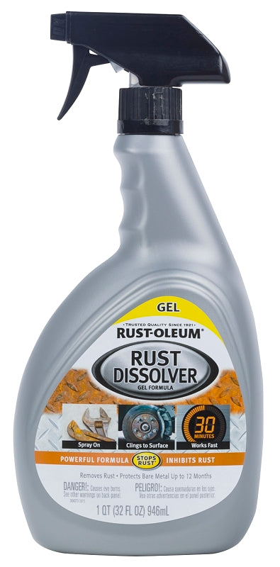 Rust-Oleum 300112 Rust Dissolver, Gel, Characteristic, 32 oz