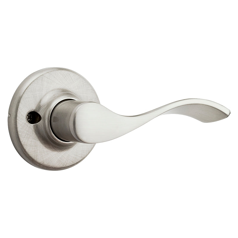 Kwikset 94880-496 Half Inactive Dummy Lever, Satin Nickel, Zinc, Residential, Re-Key Technology: SmartKey, Right Hand