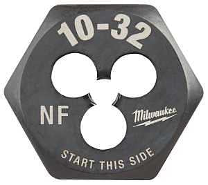 Milwaukee 49-57-5327 Threading Die, 10-32 Thread, Fine Thread, HCS