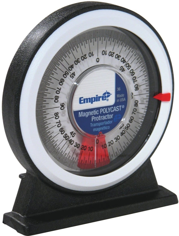 36 PROTRACTOR MAGNETIC POLYCA