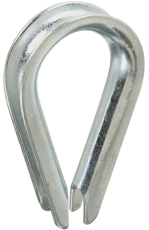 National Hardware 3232BC Series N176-800 Rope Thimble, Steel, Zinc