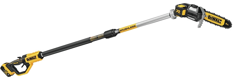 DeWALT DCPS620M1 Pole Saw Kit, 20 V, Comfort Grip Handle, 15 ft OAL