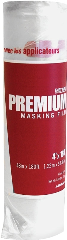 Trimaco EasyMask 44880 Masking Film, 180 ft L, 48 in W