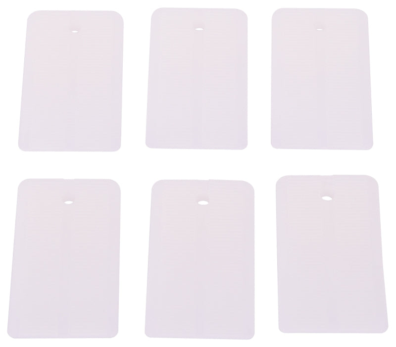 Prosource FE-S717-PS Shim, 1-7/8 in L, 1-3/32 in W, 7/32 in Thick, Plastic, White