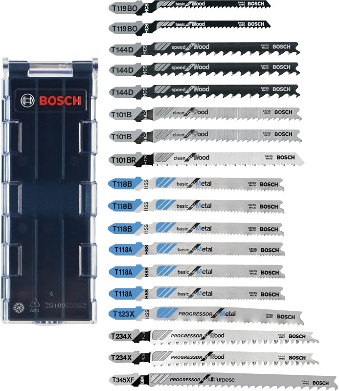 T18CHCL SET JIGSAW BLADE 18PC