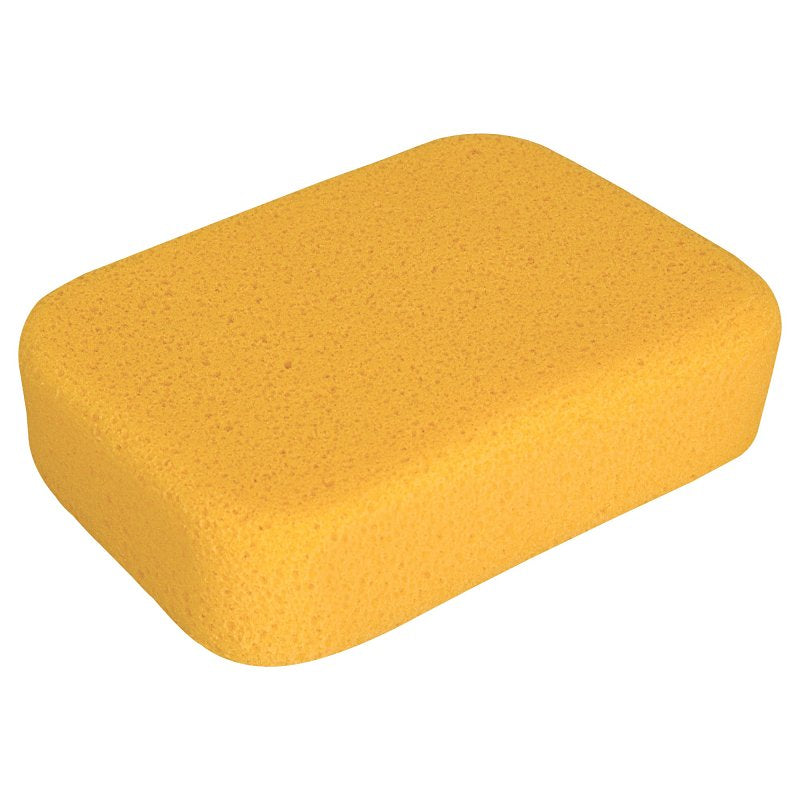 QEP 70005-24 All-Purpose Sponge, 7-1/2 in L, 5-1/2 in W, 1-7/8 in Thick, Polyester, Yellow