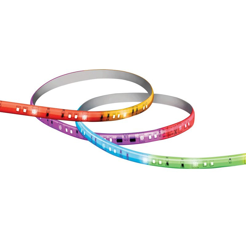 Feit Electric TAPE192/CHASE/AG Smart Color Chasing Strip Light, 100/240 V, 17 W, LED Lamp, Multi-Color Light