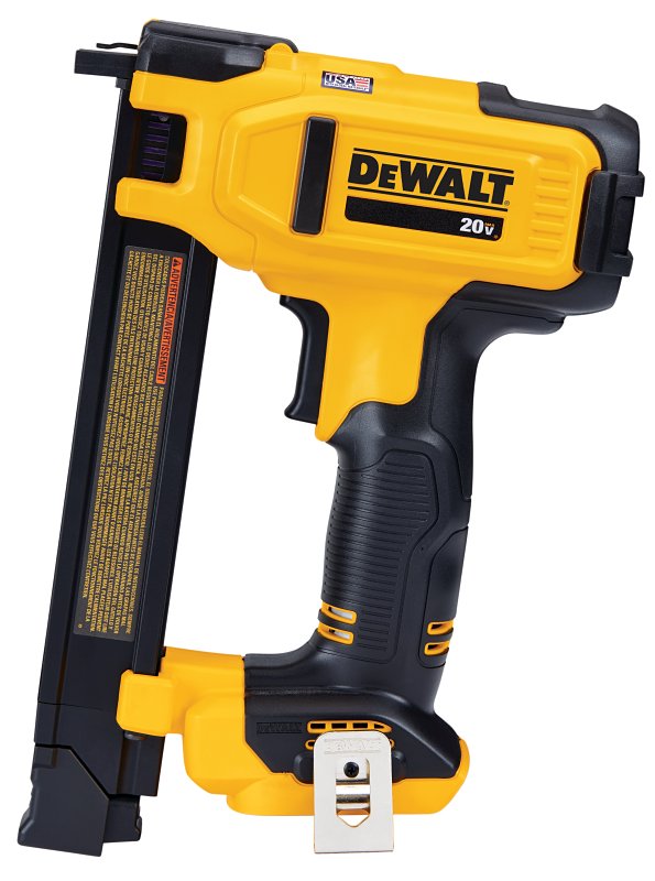 DEWALT DCN701B Cable Stapler, Tool Only, 20 V, Includes: (1) Belt Clip, (1) Manual