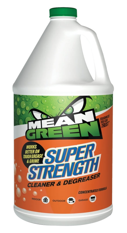 Mean Green MG101 Cleaner and Degreaser, 128 oz Bottle, Liquid, Characteristic