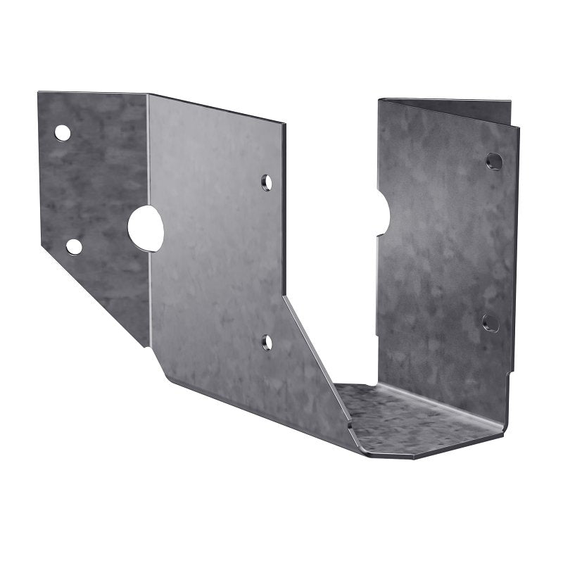 Simpson Strong-Tie SUR SUR26 Hanger, 5 in H, 2 in D, 1-9/16 in W, Steel, Galvanized/Zinc, Face Mounting