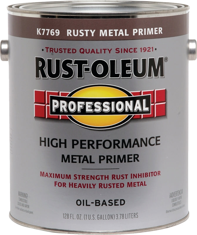 Rust-Oleum K7769402 Rusty Primer, Flat, Red Primer, 1 gal