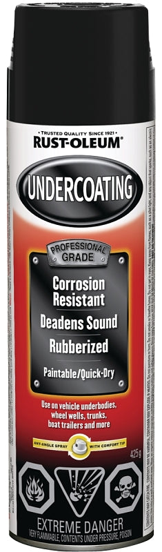 Rust-Oleum Automotive 257805 Automotive Undercoating Spray, Black, 425 g, Can