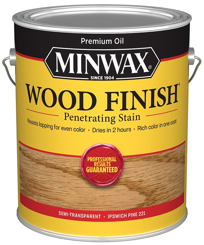 Minwax 71004000 Wood Stain, Ipswich Pine, Liquid, 1 gal, Can