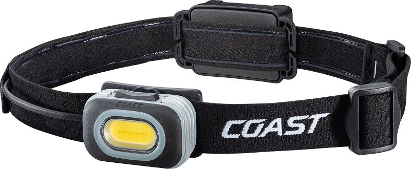 Coast RL10 30898 Rear Loaded Headlamp, AAA Battery, Alkaline Battery, LED Lamp, 560 Lumens High, 55 Lumens Low