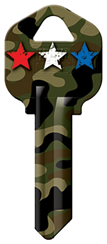 Hy-Ko 16005KW1-15 Key Blank, Brass, Nickel, For: Kwikset KW1 Keyways