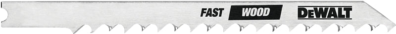 DeWALT DW3700H Jig Saw Blade, 1/4 in W, 6 TPI