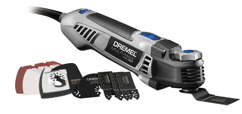 Dremel MM50-01 Oscillating Tool Kit, 10,000 to 21,000 opm, 3.2 deg Oscillating, Variable Speed Control