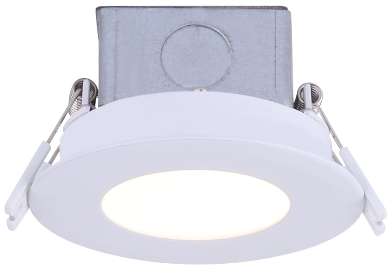 Canarm DL-3-6RR-WH-C Downlight, 120 V, LED Lamp, White