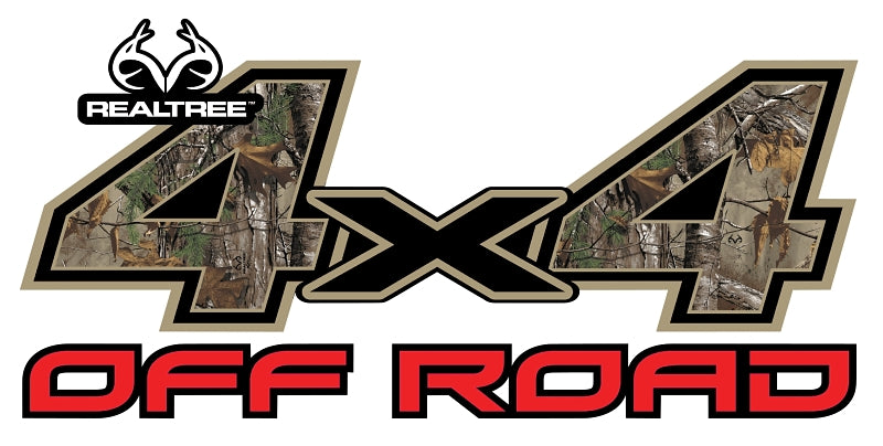 RT-4X4-XT DECAL OFF-RD 4X4IN