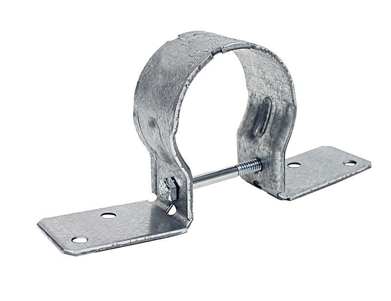 Simpson Strong-Tie PGT PGT2R Pipe Grip Tie, 6-1/2 in W, 12 ga Thick Material, Steel, Galvanized