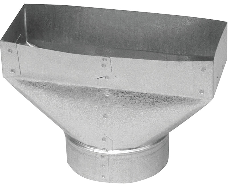 Imperial GV0682 Universal Boot, 3 in L, 10 in W, 4 in H, Steel, Galvanized