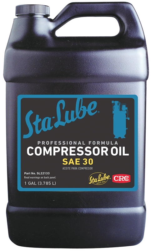 Sta-Lube SL22133 Compressor Oil, 30W, 1 gal Bottle