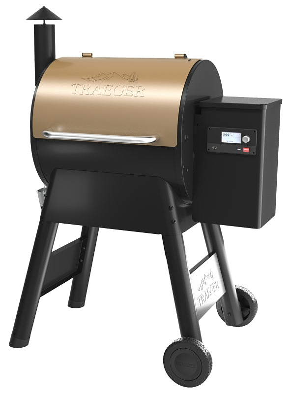 Traeger Pro 575 TFB57GZE Pellet Grill, 36,000 Btu, Black/Bronze