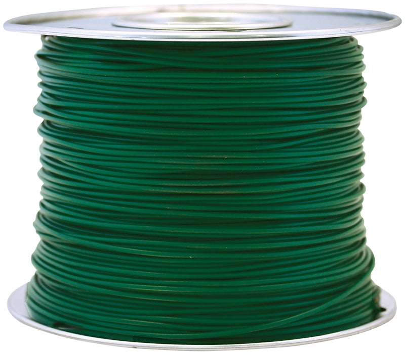 CCI 56422023 Primary Wire, 16 AWG Wire, 1-Conductor, 60 VDC, Copper Conductor, Green Sheath, 100 ft L