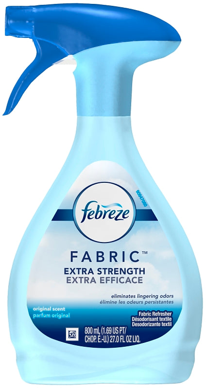 febreze 19744 Extra-Strength Fabric Refresher, 27 fl-oz, Liquid, Clear/Yellow