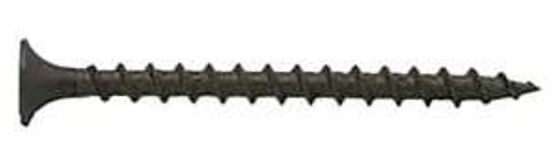 Orgill Bulk Nails 93428 Screw, #6 Thread, 2 in L, Twinfast Thread, Bugle Head, Phillips Drive, Sharp Point, Phosphate