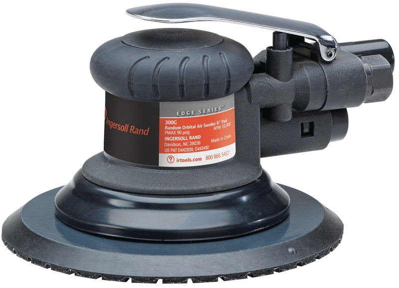 Ingersoll Rand 300G Air Sander, 6 in Pad/Disc, 15.5 cfm Air