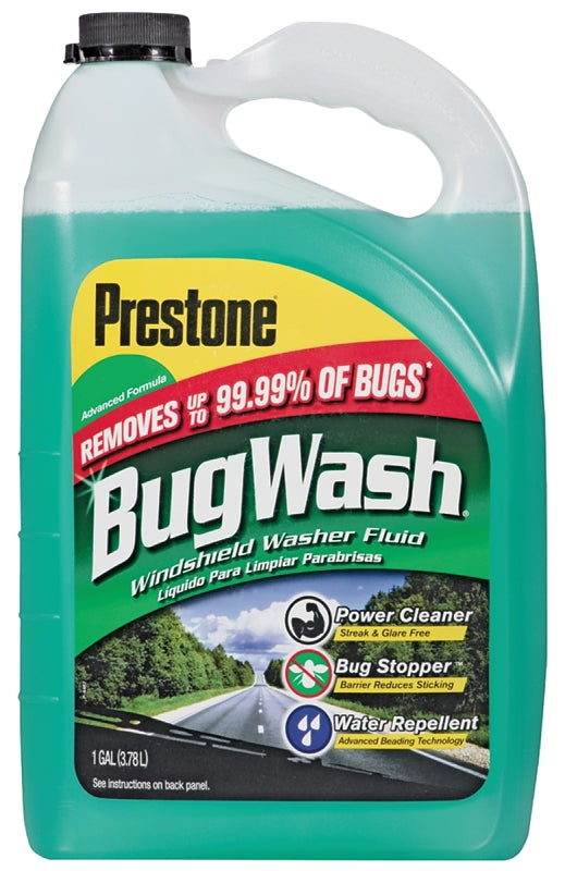 Prestone AS657 Windshield Washer Fluid, 1 gal Bottle