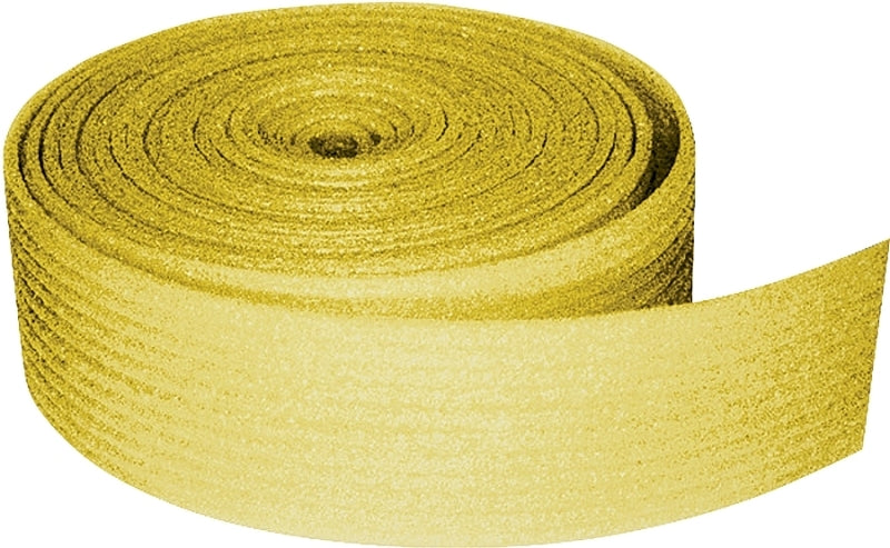 TVM W506 Sill Seal, 3-1/2 in W, 50 ft L Roll, Polyethylene, Yellow