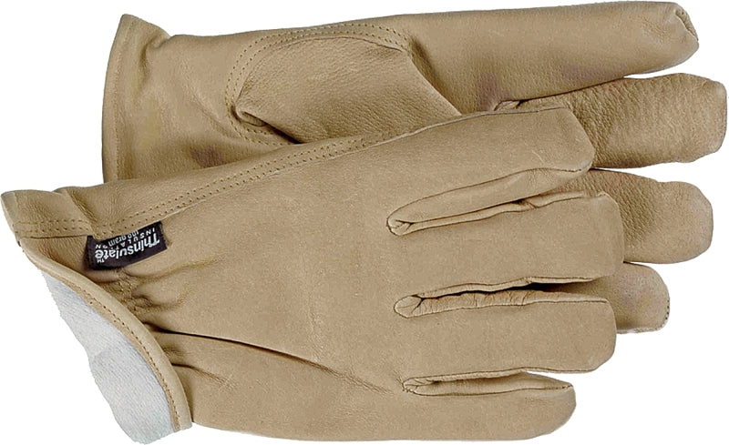 GLOVE GRAIN PIGSKIN LINED LRG