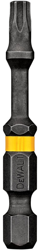 Impact Ready DWA2TX25IRB Power FlexTorq Screwdriver Bit, T25, Torx, 1/4 in Hex Shank, 2 in L, S2 Chrome Molybdenum Steel