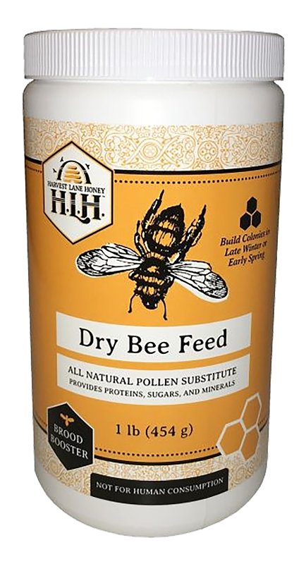 Harvest Lane Honey PPDRY101 Bee Feed, Yellow, 1 lb