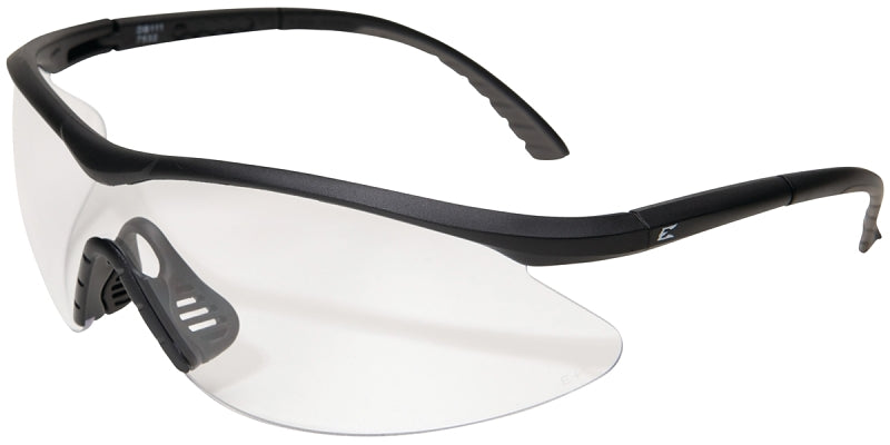 Edge DB111 Non-Polarized Safety Glasses, Anti-Fog Lens, Polycarbonate Lens, Nylon Frame, Matte Black Frame