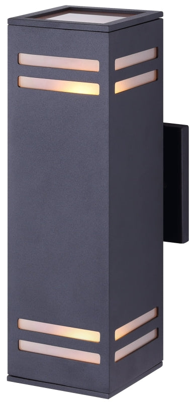 Canarm IOL308BK TAY Outdoor Light, 60 W, Black Fixture