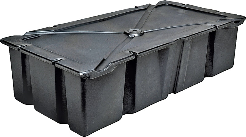 Multinautic 14029 Dock Float, 48 in L, 24 in W, 12 in H, Polyethylene