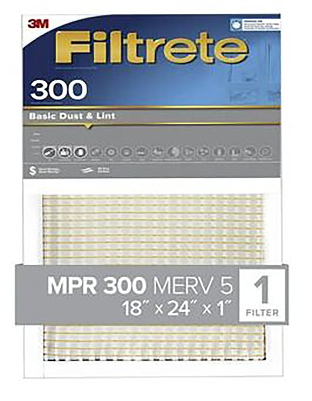 FILTER AIR DUST&LINT 18X24X1IN