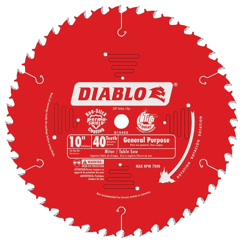 D1040X BLADE SAW GP 10INX40T