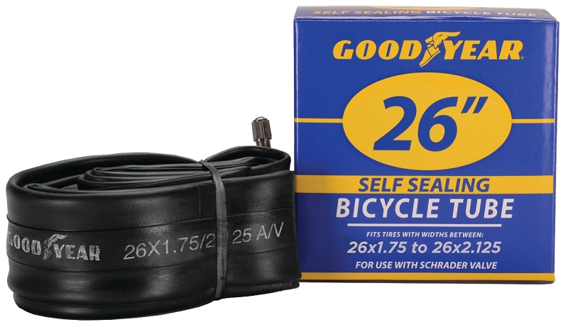 Kent 91087 Bicycle Tube, Self-Sealing, For: 26 x 1-3/4 in to 2-1/8 in W Bicycle Tires