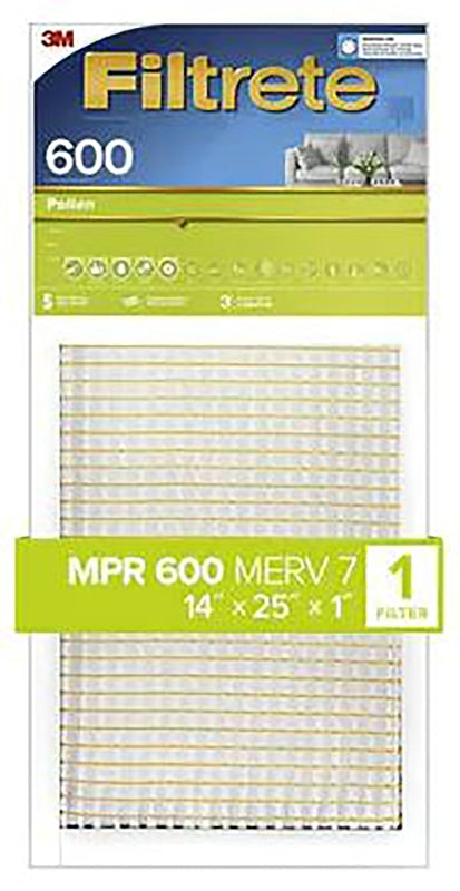 9834-4 FILTER AIR 14X25X1IN