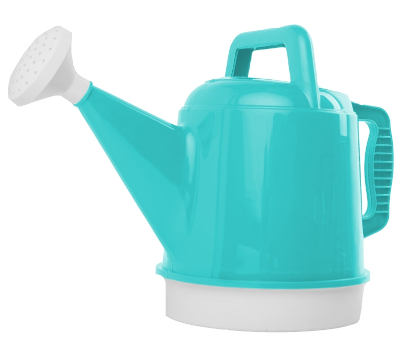 Bloem DWC2-26 Deluxe Watering Can, 2.5 gal Can, Nozzle Spout, Plastic, Bermuda Teal