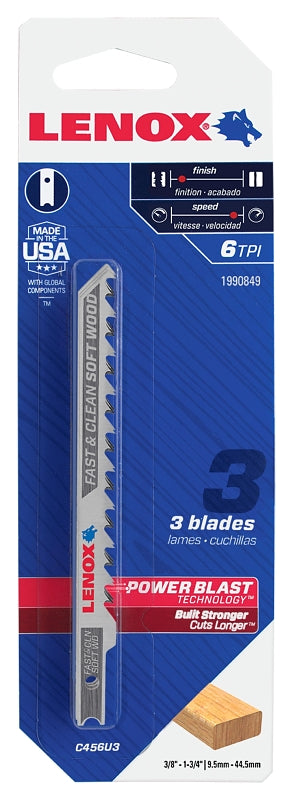 C456U3 JIG BLD U-SHANK 6T 4IN