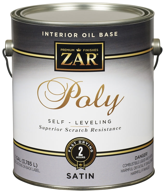 ZAR 32913 Polyurethane, Liquid, Clear, 1 gal, Can