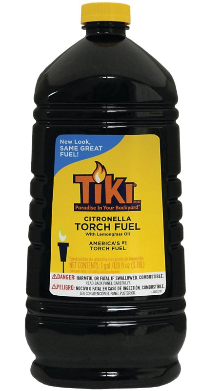 Tiki 1216151 Citronella Torch Fuel, Lemongrass, 128 oz, Bottle