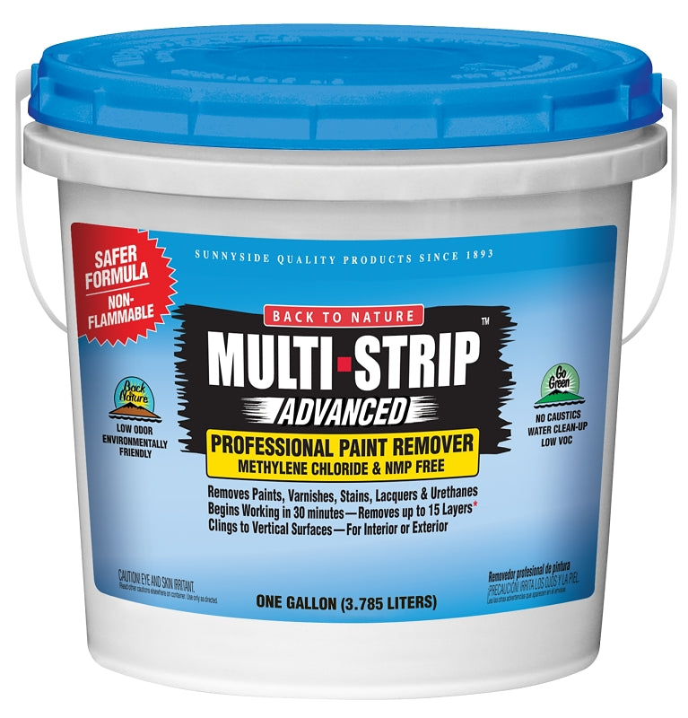 Sunnyside 657G1 Paint/Varnish Remover, Creamy Gel, Mild, 1 gal