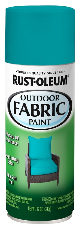 Rust-Oleum 358842 Paint, Turquoise, 12 oz, Aerosol Can