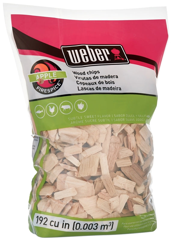 Weber 17138 Smoking Chips, Wood, 192 cu-in Bag